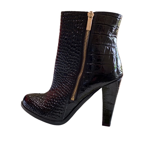 COLIN STUART CROC EMBOSSED BOOTIES - Picture 16 of 16